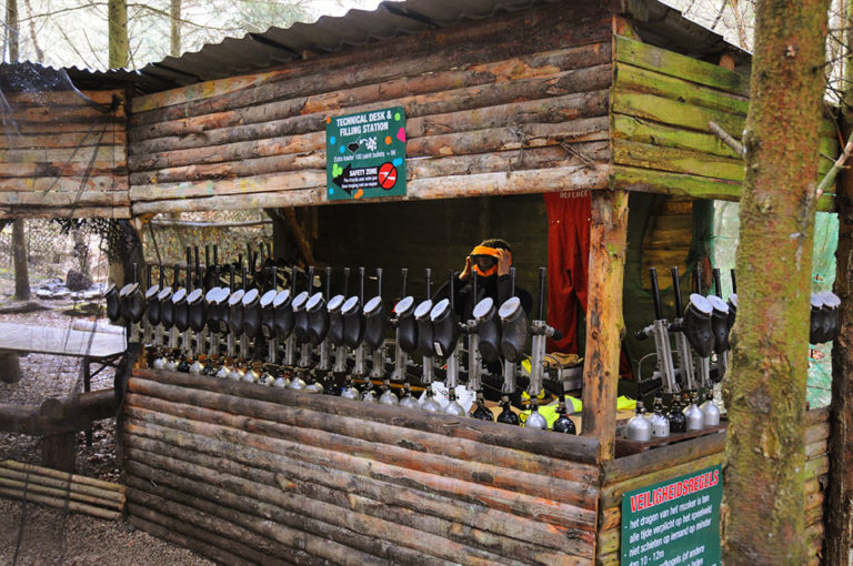 Paintball Outdoor in den Ardennen